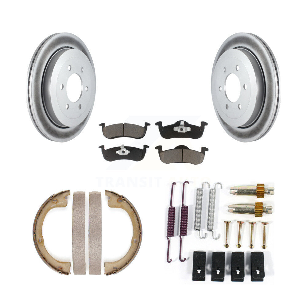 Coated Disc Rotors and Ceramic Brake Pads Kit-KGC-103289 - Kit.bestparts.ca Kit.bestparts.ca