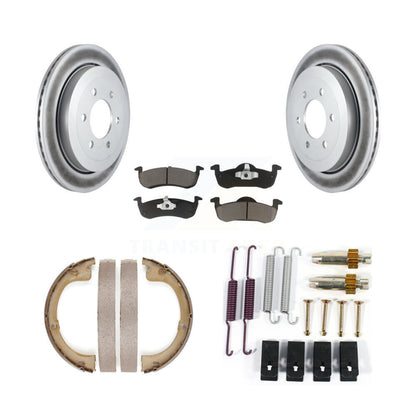 Coated Disc Rotors and Ceramic Brake Pads Kit-KGC-103289 - Kit.bestparts.ca
