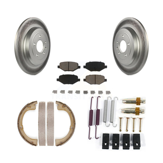 Coated Disc Rotors and Ceramic Brake Pads Kit-KGC-103292 - Kit.bestparts.ca