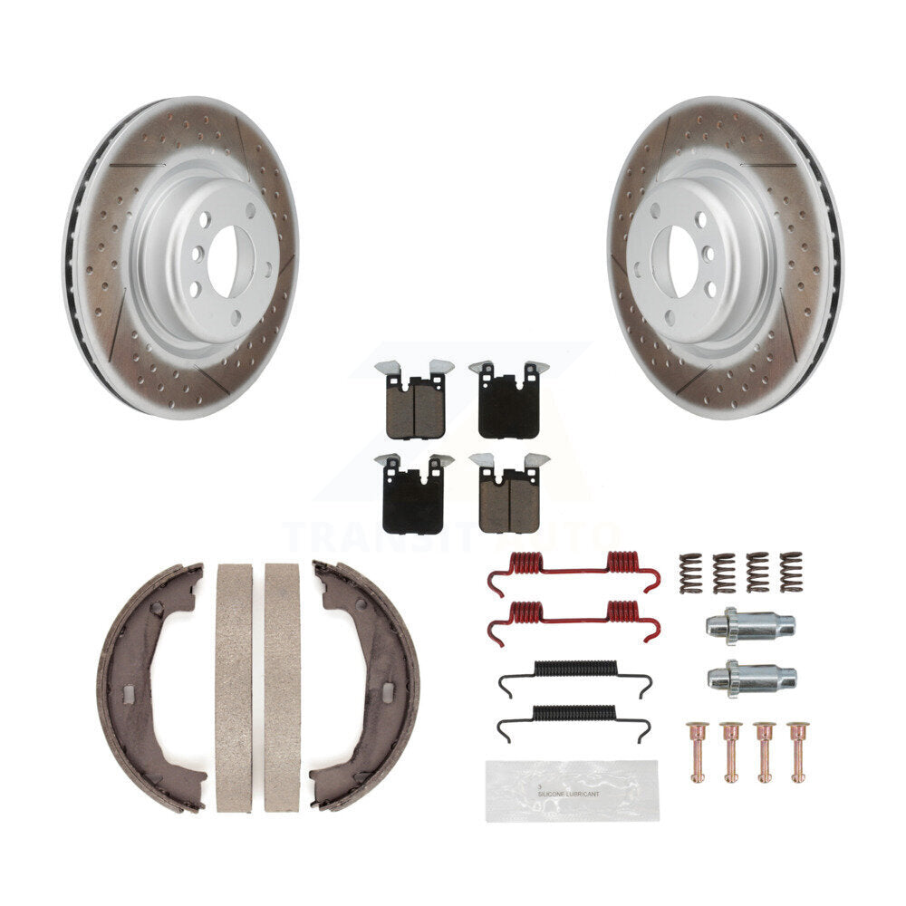 coated disc rotors and ceramic brake pads-kgc-103303 - Kit.bestparts.ca