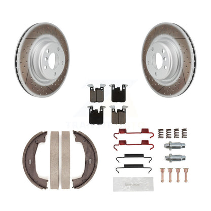 coated disc rotors and ceramic brake pads-kgc-103303 - Kit.bestparts.ca