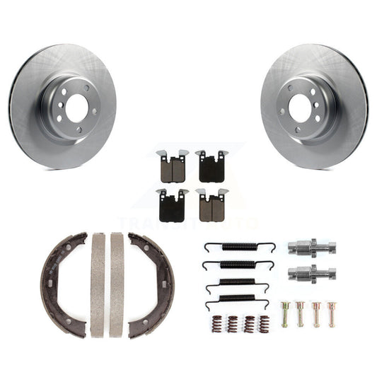 Coated Disc Rotors and Ceramic Brake Pads Kit-KGC-103310 - Kit.bestparts.ca