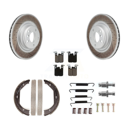 Coated Disc Rotors and Ceramic Brake Pads Kit-KGC-103311 - Kit.bestparts.ca