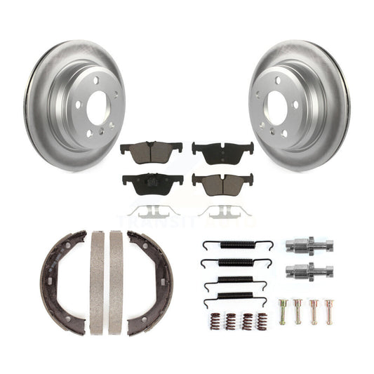 Coated Disc Rotors and Ceramic Brake Pads Kit-KGC-103312 - Kit.bestparts.ca