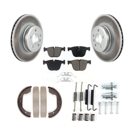 Coated Disc Rotors and Ceramic Brake Pads Kit-KGC-103332 - Kit.bestparts.ca