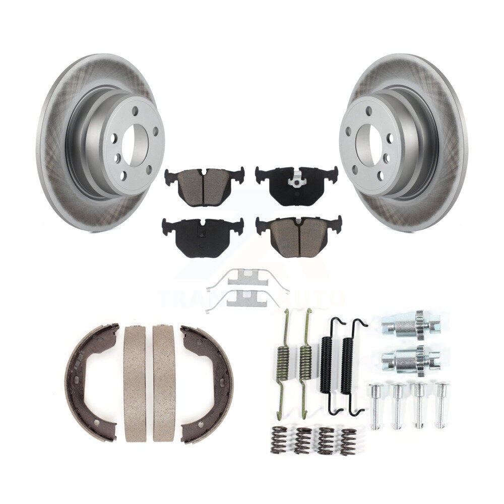 Coated Disc Rotors and Ceramic Brake Pads Kit-KGC-103333 - Kit.bestparts.ca
