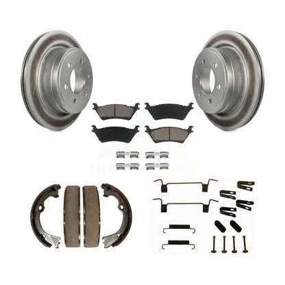 coated disc rotors and ceramic brake pads-kgc-103338 - Kit.bestparts.ca