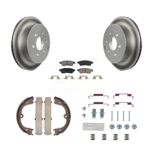 Coated Disc Rotors and Ceramic Brake Pads Kit-KGC-103344 - Kit.bestparts.ca