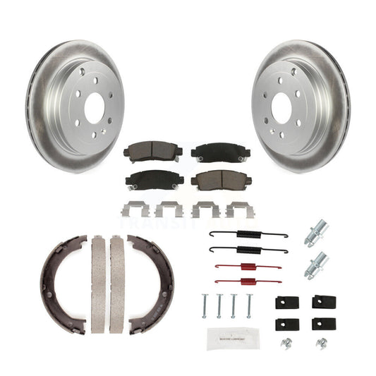 Coated Disc Rotors and Ceramic Brake Pads Kit-KGC-103348 - Kit.bestparts.ca