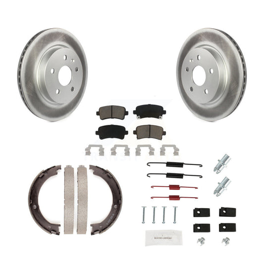 Coated Disc Rotors and Ceramic Brake Pads Kit-KGC-103349 - Kit.bestparts.ca