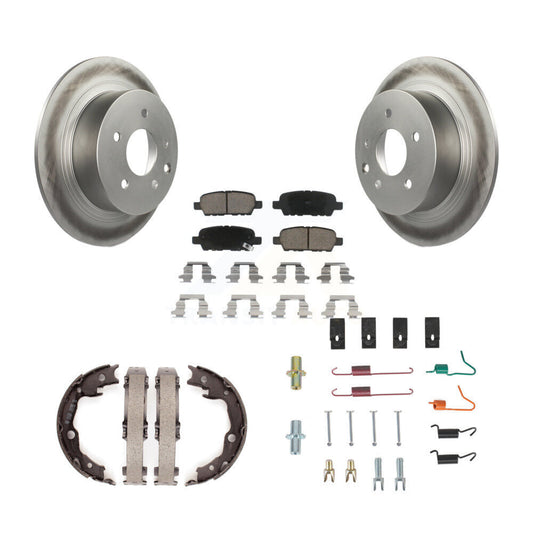 Coated Disc Rotors and Ceramic Brake Pads Kit-KGC-103350 - Kit.bestparts.ca