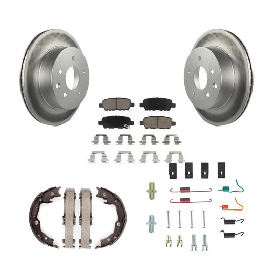 Coated Disc Rotors and Ceramic Brake Pads Kit-KGC-103351 - Kit.bestparts.ca