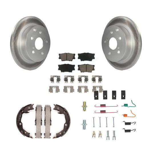 Coated Disc Rotors and Ceramic Brake Pads Kit-KGC-103352 - Kit.bestparts.ca