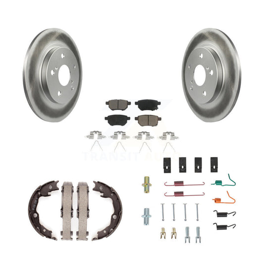 Coated Disc Rotors and Ceramic Brake Pads Kit-KGC-103355 - Kit.bestparts.ca