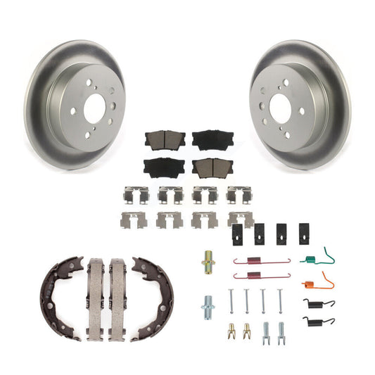 Coated Disc Rotors and Ceramic Brake Pads Kit-KGC-103356 - Kit.bestparts.ca