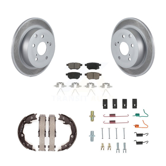 Coated Disc Rotors and Ceramic Brake Pads Kit-KGC-103357 - Kit.bestparts.ca