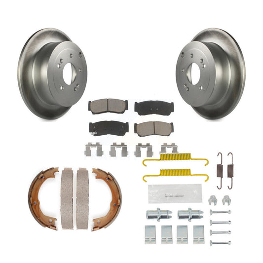 Coated Disc Rotors and Ceramic Brake Pads Kit-KGC-103358 - Kit.bestparts.ca