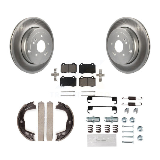 coated disc rotors and ceramic brake pads-kgc-103361 - Kit.bestparts.ca
