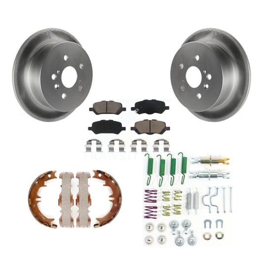 Coated Disc Rotors and Ceramic Brake Pads Kit-KGC-103365 - Kit.bestparts.ca