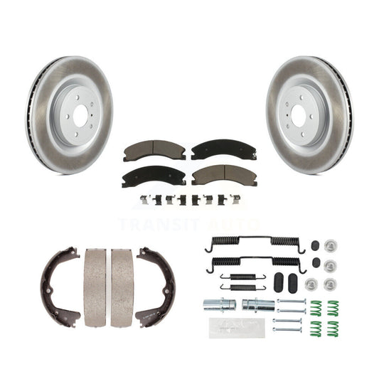 coated disc rotors and ceramic brake pads-kgc-103376 - Kit.bestparts.ca