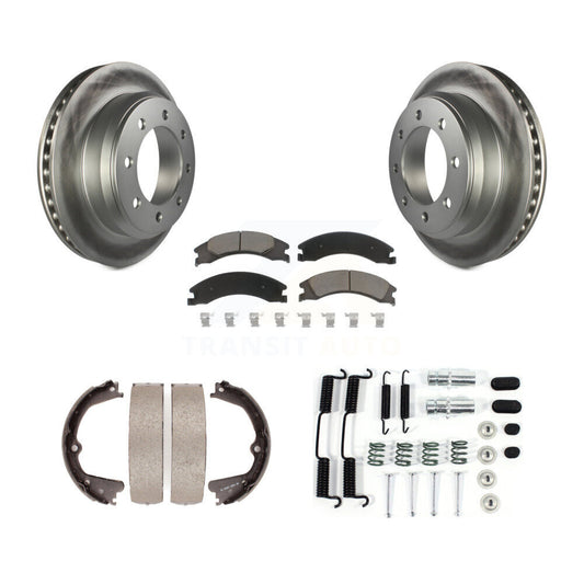 Coated Disc Rotors and Ceramic Brake Pads Kit-KGC-103377 - Kit.bestparts.ca
