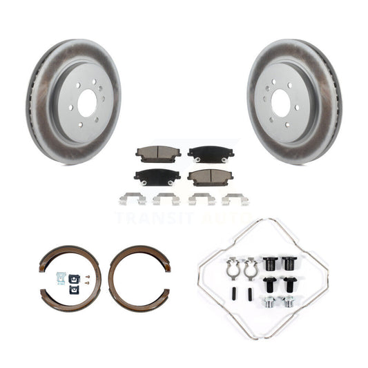Coated Disc Rotors and Ceramic Brake Pads Kit-KGC-103386 - Kit.bestparts.ca
