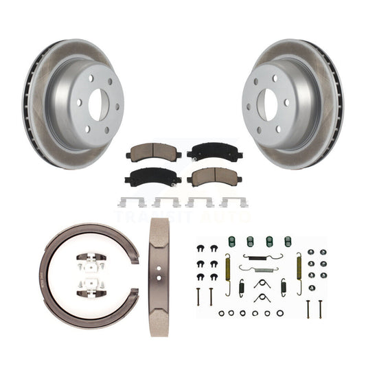 Coated Disc Rotors and Ceramic Brake Pads Kit-KGC-103388 - Kit.bestparts.ca