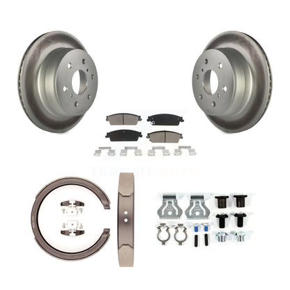 Coated Disc Rotors and Ceramic Brake Pads Kit-KGC-103389 - Kit.bestparts.ca
