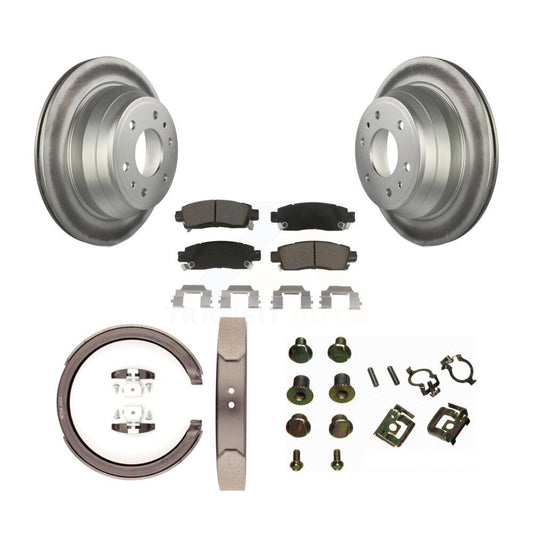 coated disc rotors and ceramic brake pads-kgc-103391 - Kit.bestparts.ca