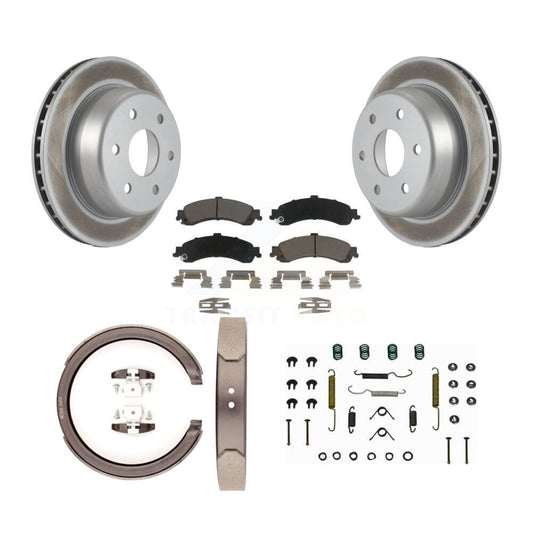 Coated Disc Rotors and Ceramic Brake Pads Kit-KGC-103392 - Kit.bestparts.ca