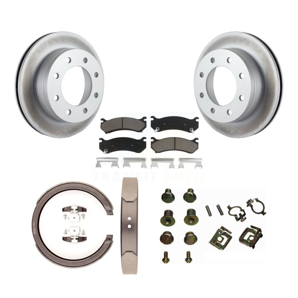 coated disc rotors and ceramic brake pads-kgc-103401 - Kit.bestparts.ca