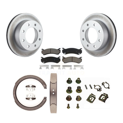 coated disc rotors and ceramic brake pads-kgc-103401 - Kit.bestparts.ca