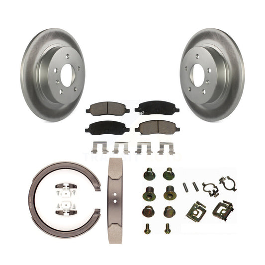 Coated Disc Rotors and Ceramic Brake Pads Kit-KGC-103402 - Kit.bestparts.ca