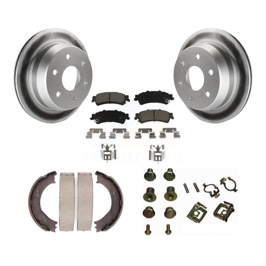 coated disc rotors and ceramic brake pads-kgc-103405 - Kit.bestparts.ca