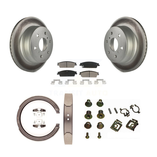 coated disc rotors and ceramic brake pads-kgc-103407 - Kit.bestparts.ca