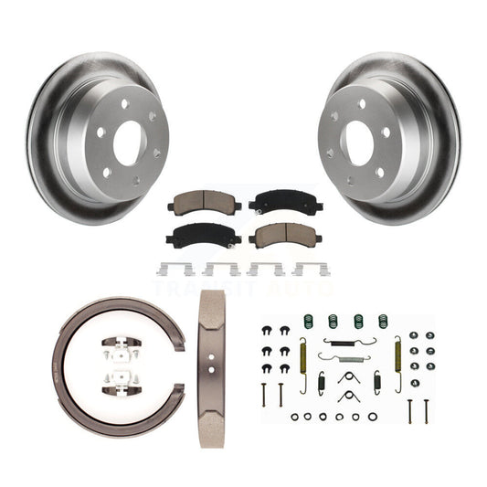 Coated Disc Rotors and Ceramic Brake Pads Kit-KGC-103408 - Kit.bestparts.ca