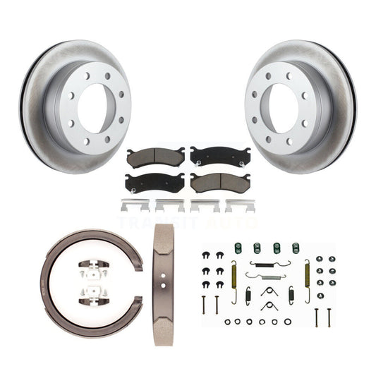 Coated Disc Rotors and Ceramic Brake Pads Kit-KGC-103409 - Kit.bestparts.ca