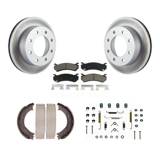Coated Disc Rotors and Ceramic Brake Pads Kit-KGC-103410 - Kit.bestparts.ca