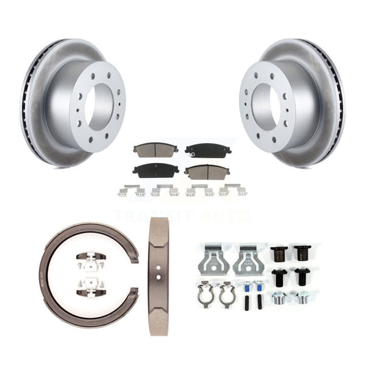 Coated Disc Rotors and Ceramic Brake Pads Kit-KGC-103415 - Kit.bestparts.ca
