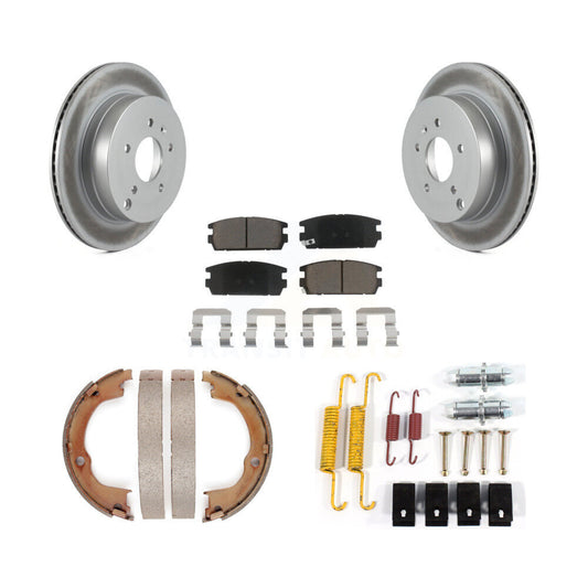 Coated Disc Rotors and Ceramic Brake Pads Kit-KGC-103416 - Kit.bestparts.ca