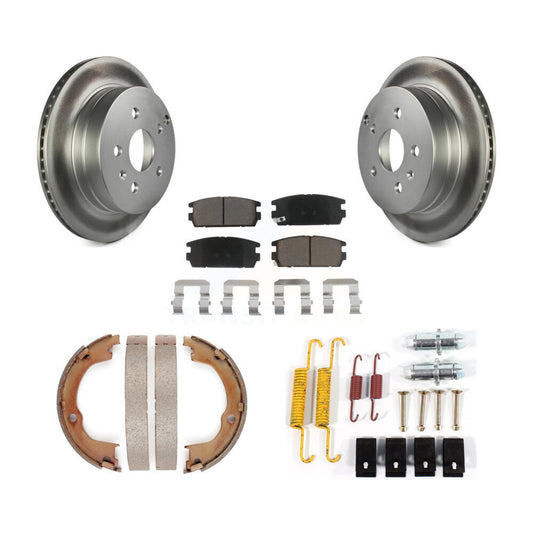 Coated Disc Rotors and Ceramic Brake Pads Kit-KGC-103418 - Kit.bestparts.ca