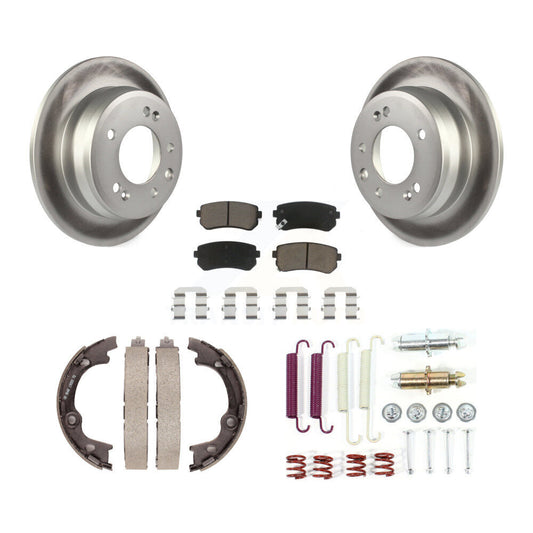 Coated Disc Rotors and Ceramic Brake Pads Kit-KGC-103419 - Kit.bestparts.ca