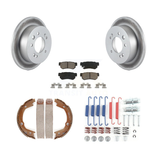 Coated Disc Rotors and Ceramic Brake Pads Kit-KGC-103420 - Kit.bestparts.ca