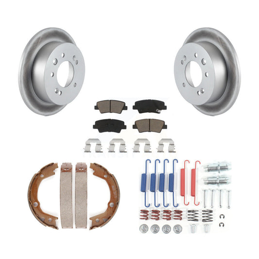 Coated Disc Rotors and Ceramic Brake Pads Kit-KGC-103421 - Kit.bestparts.ca