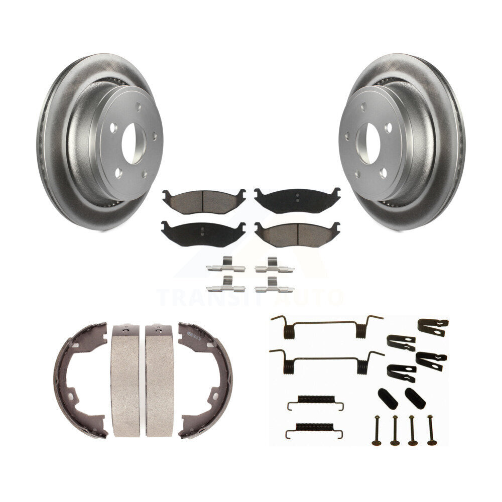 coated disc rotors and ceramic brake pads-kgc-103425 - Kit.bestparts.ca