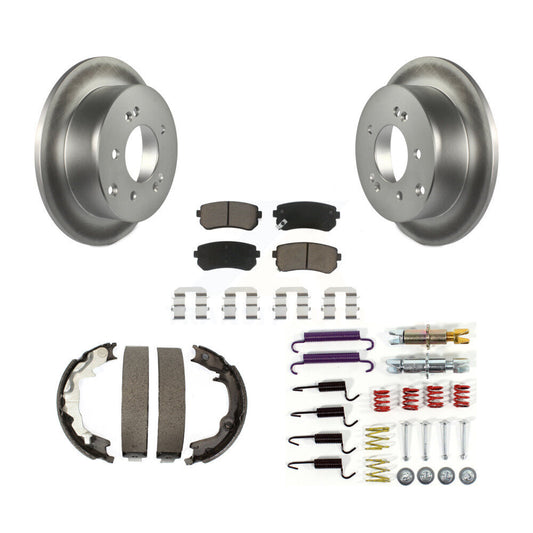 Coated Disc Rotors and Ceramic Brake Pads Kit-KGC-103427 - Kit.bestparts.ca