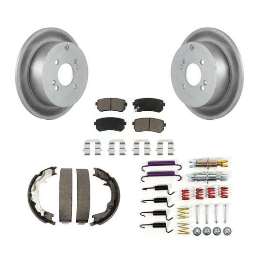 Coated Disc Rotors and Ceramic Brake Pads Kit-KGC-103428 - Kit.bestparts.ca