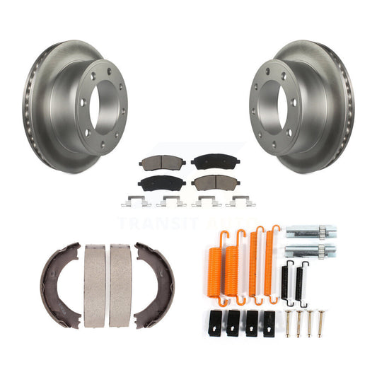 Coated Disc Rotors and Ceramic Brake Pads Kit-KGC-103438 - Kit.bestparts.ca
