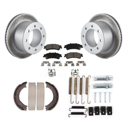 coated disc rotors and ceramic brake pads-kgc-103442 - Kit.bestparts.ca