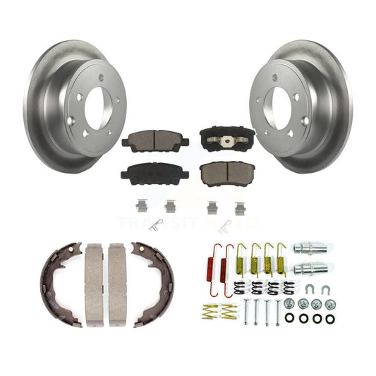Coated Disc Rotors and Ceramic Brake Pads Kit-KGC-103448 - Kit.bestparts.ca